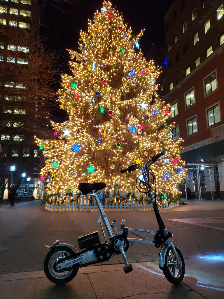 A great Christmas gift under a grand Christmas tree - Sterner Electric Bikes