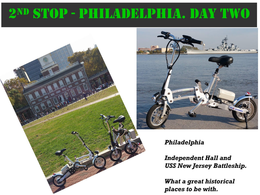 USAC STERNER BIKE East Cost Tour! 2nd Stop - Philadelphia. Day Two. Check it out.
